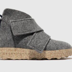 Asportuguesas Velcro Boots Case Concrete Women's 39/US 8-8.5 Felt Velcro Shoes